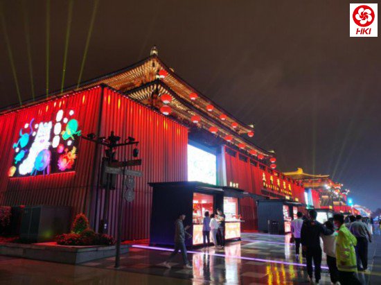 大唐不夜城夜景